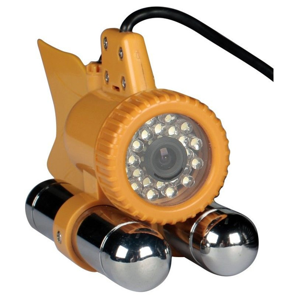 Fishing Camera - 20Mケーブル7インチLCD水中ビデオ釣りカメラシステム（24個の白色ライト付き）