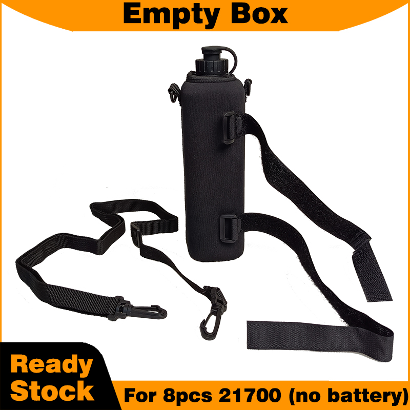 Fish Finder Battery - ダイワ釣りリール用空バッテリーボックス＆BMS＆ポータブルバッグ、充電式バッテリーパック、DIY対応、21700 4Sパック8個入り