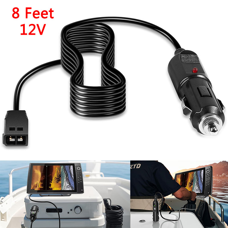 12V電源コード 720105-1。魚群探知機充電器用。Hu - Fish Finder Charger のレビューと価格