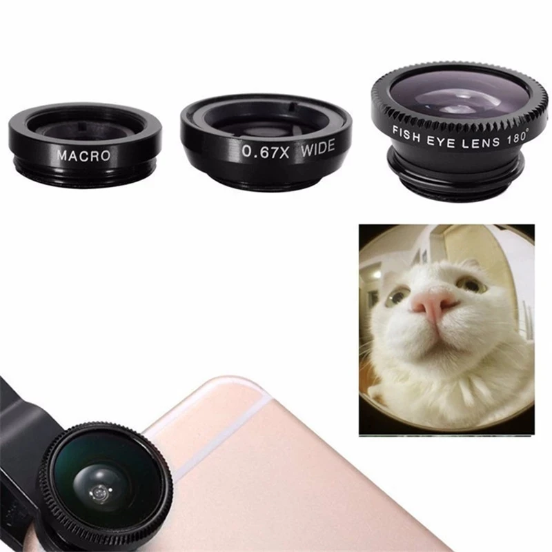 iPhone、Xiaomi、Redmi用3in1魚眼広角マイ - Fishing Camera のレビューと価格