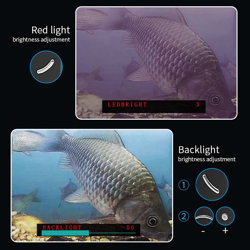 Erchang 魚群探知機水中釣りカメラ 4 デジタルズーム - Fishing Depth Finder のレビューと価格