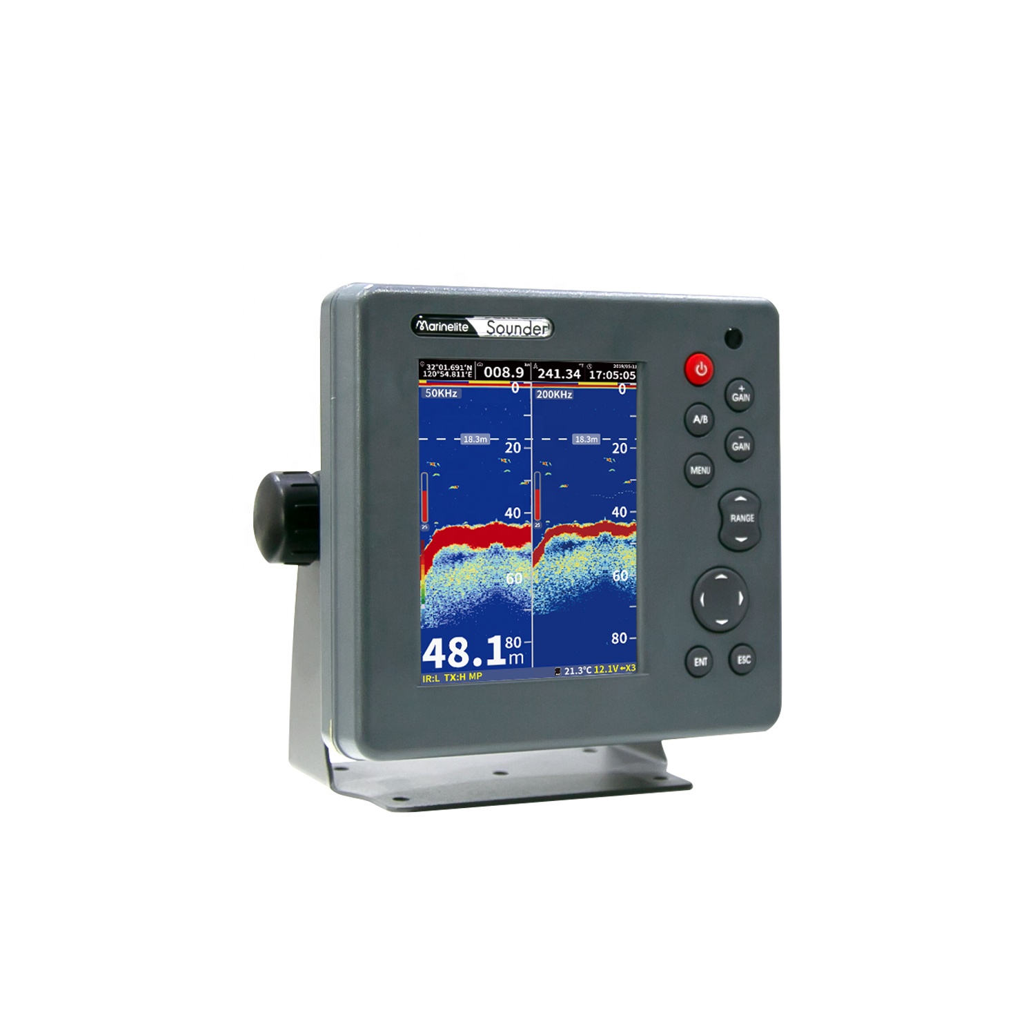 マリネライトボートアクセサリー マリン魚群探知機と深度計 釣 - Fishing Depth Finder のレビューと価格