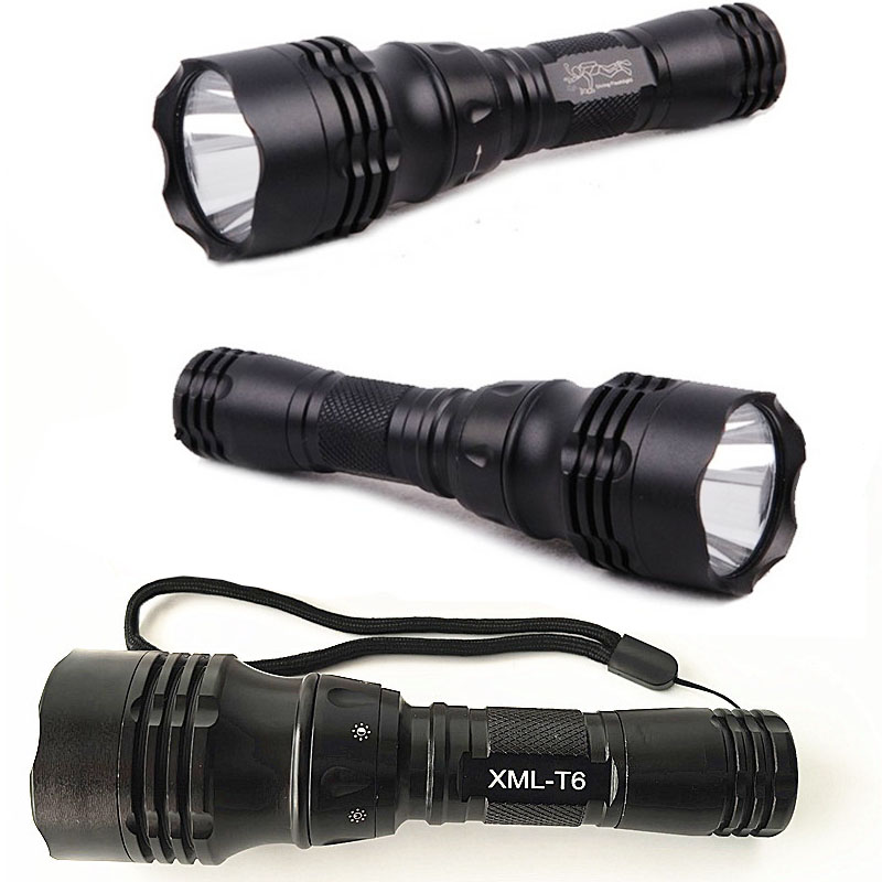 ダイビングランプ ポータブル 10W T6 L2 LED 1 - Fish Finder Charger のレビューと価格