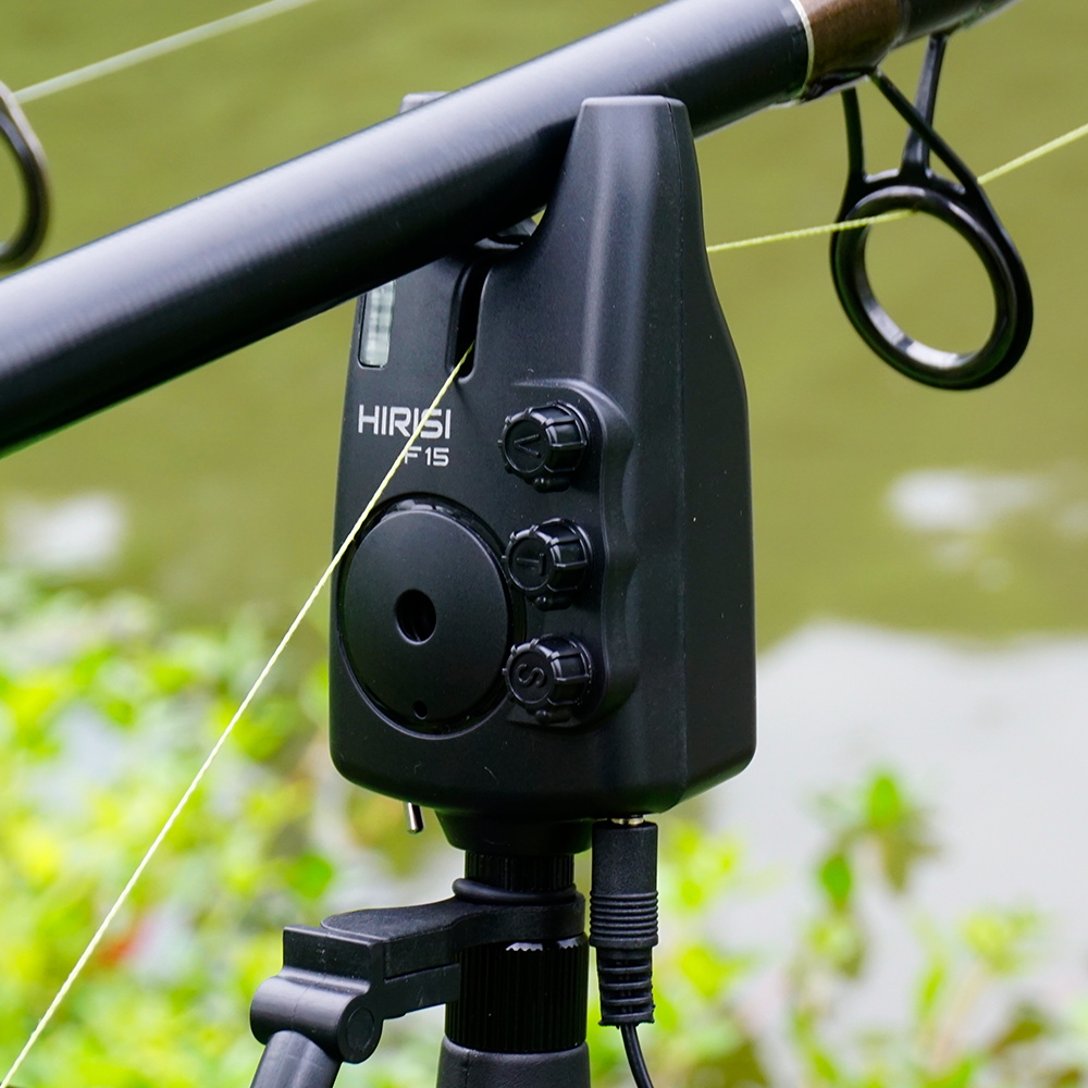 Hirisi F15-4 ワイヤレス鯉釣りバイトアラーム 1 - Bite Alarm のレビューと価格