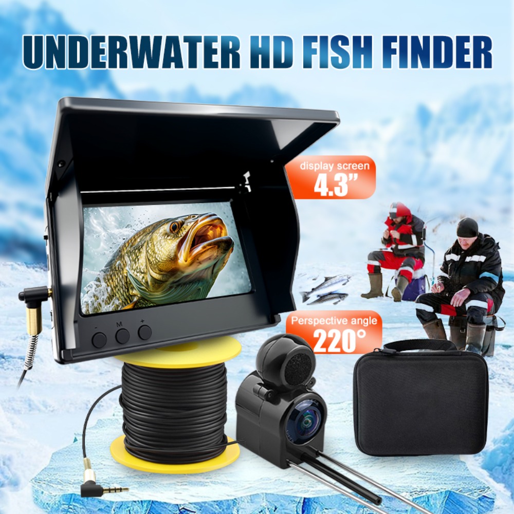 5インチ水中釣りカメラ 1000TVL IP68 魚群探知機 - Fish Finder Portable のレビューと価格