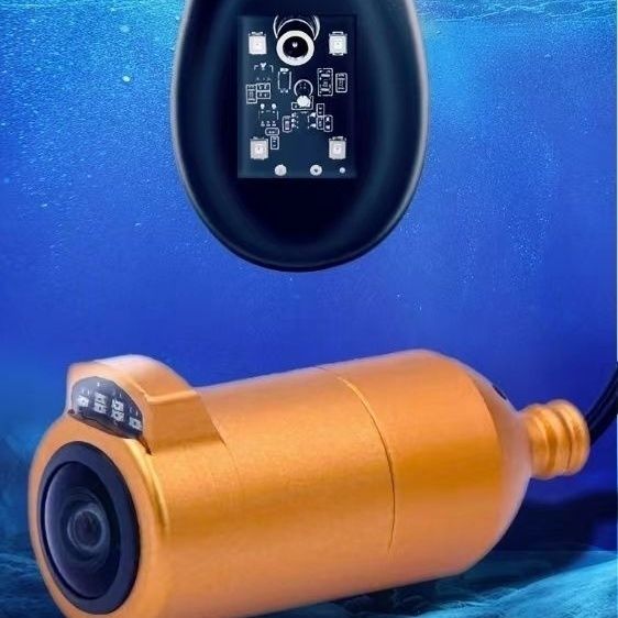 25mまでの水深に対応した防水水中カメラ。持ち運び可能で、夜 - Fish Finder Portable のレビューと価格