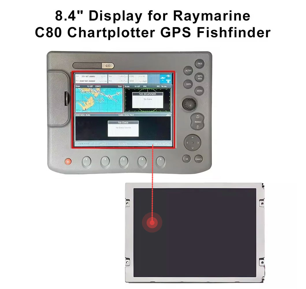 Raymarine C80チャートプロッターGPS魚群探知機 - Fish Finder Gps のレビューと価格