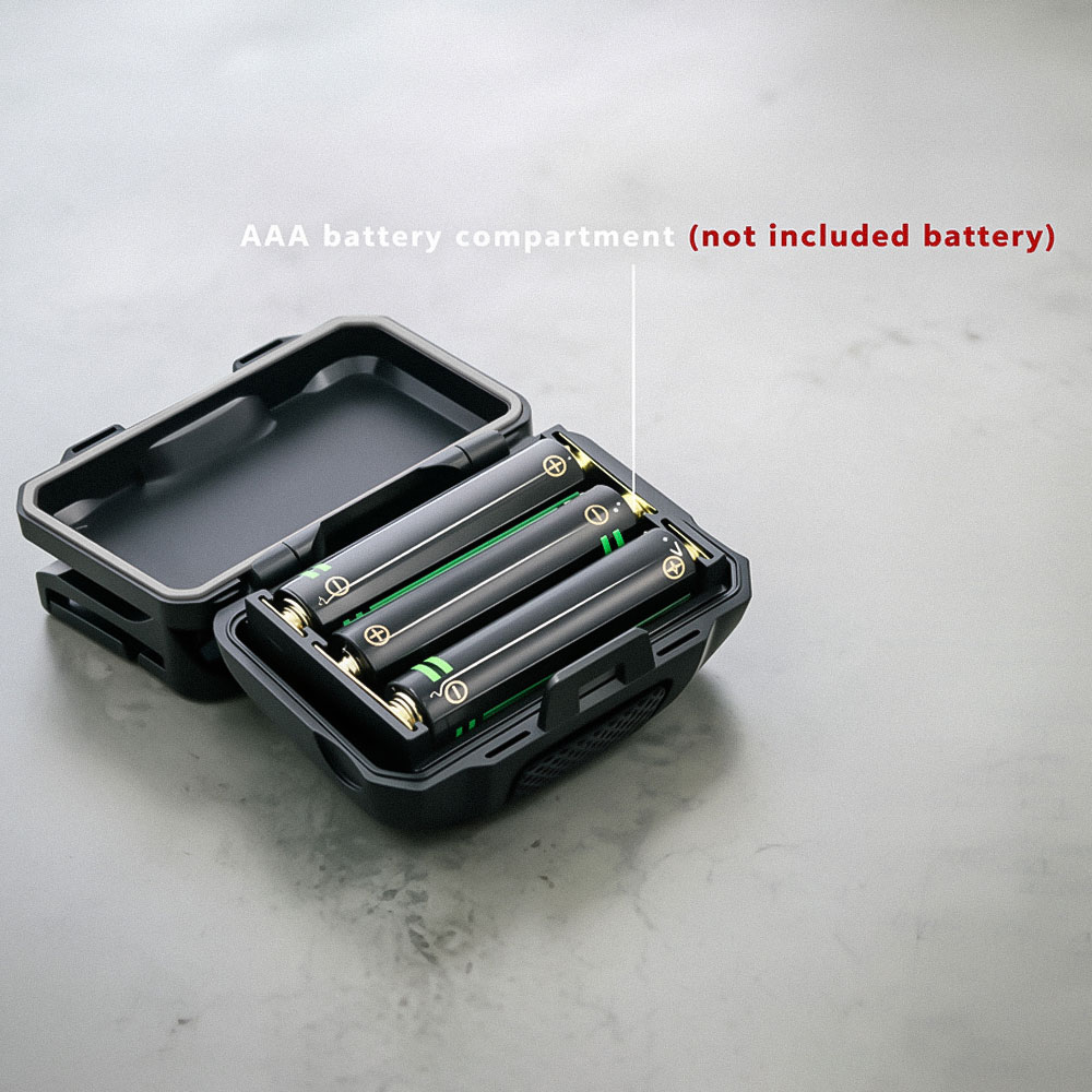 最新の釣り用ヘッドライト 4 モード防水 LED ヘッドラン - Fish Finder Battery のレビューと価格